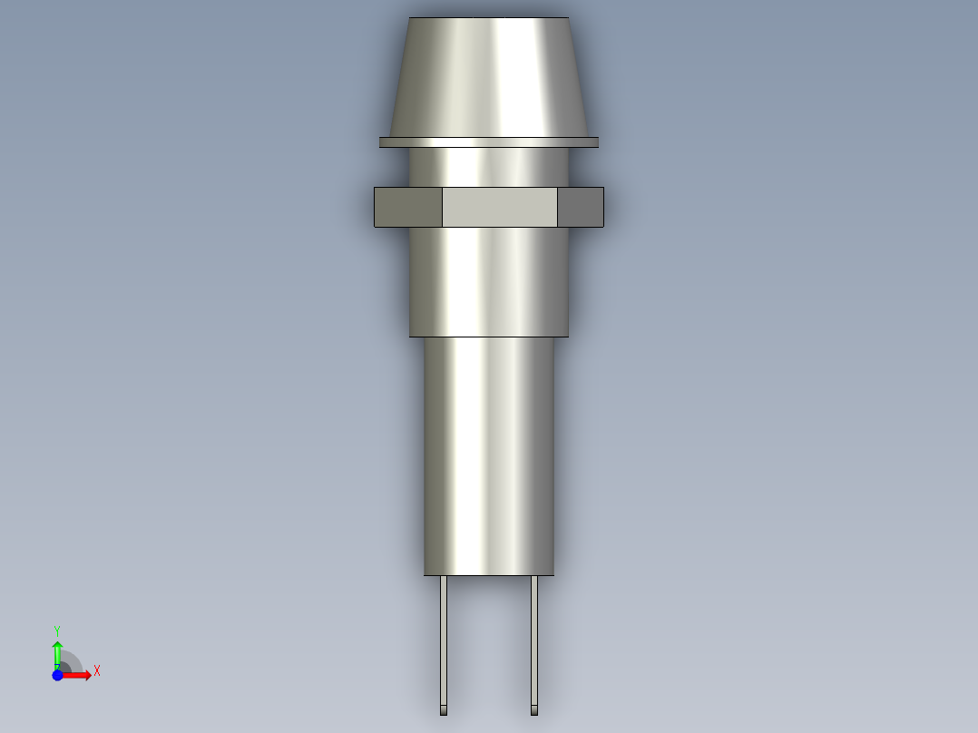 CopperShellLEDIndicatorLightKL0624前视图