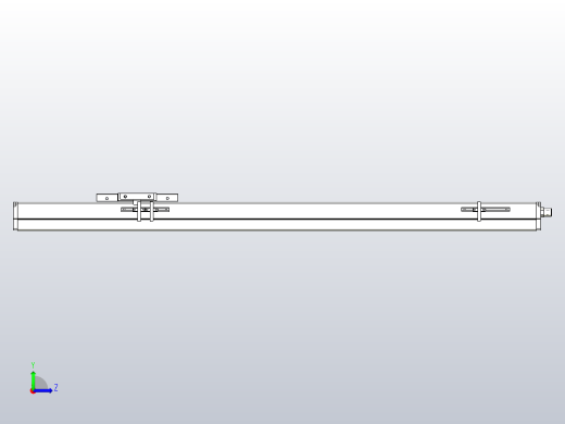 MCH10无尘螺杆滑台[MCH10-L#-700-M-P10-C3]左视缩略图