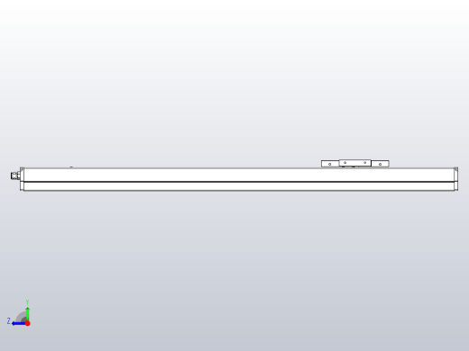 MCH10无尘螺杆滑台[MCH10-L#-700-M-P10-C3]右视缩略图
