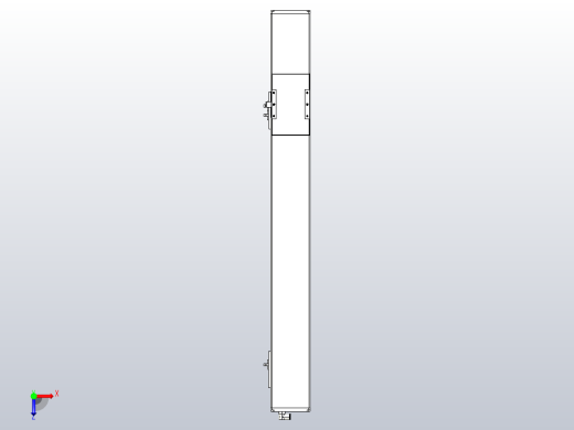 MCH10无尘螺杆滑台[MCH10-L#-700-M-P10-C3]俯视缩略图