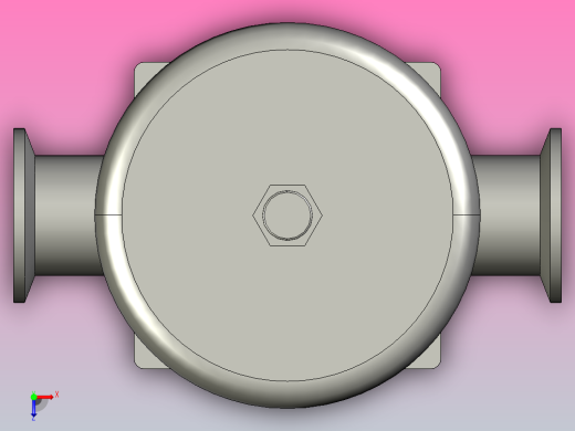 DGM-05卡箍式气动隔膜阀[DGM-05-DN32]俯视缩略图