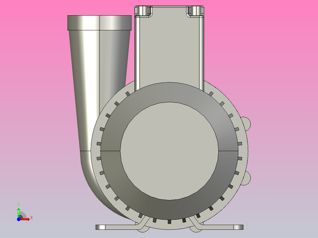 LP系列SPA泵[LP250]前视图