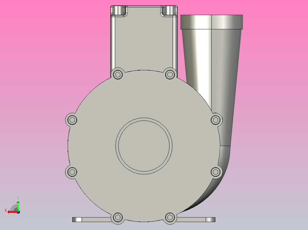 LP系列SPA泵[LP250]后视图