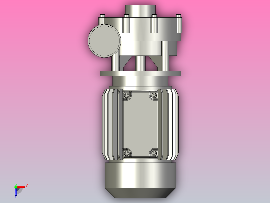 LP系列SPA泵[LP250]俯视图