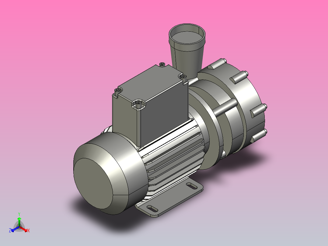 LP系列SPA泵[LP250]正等轴测图
