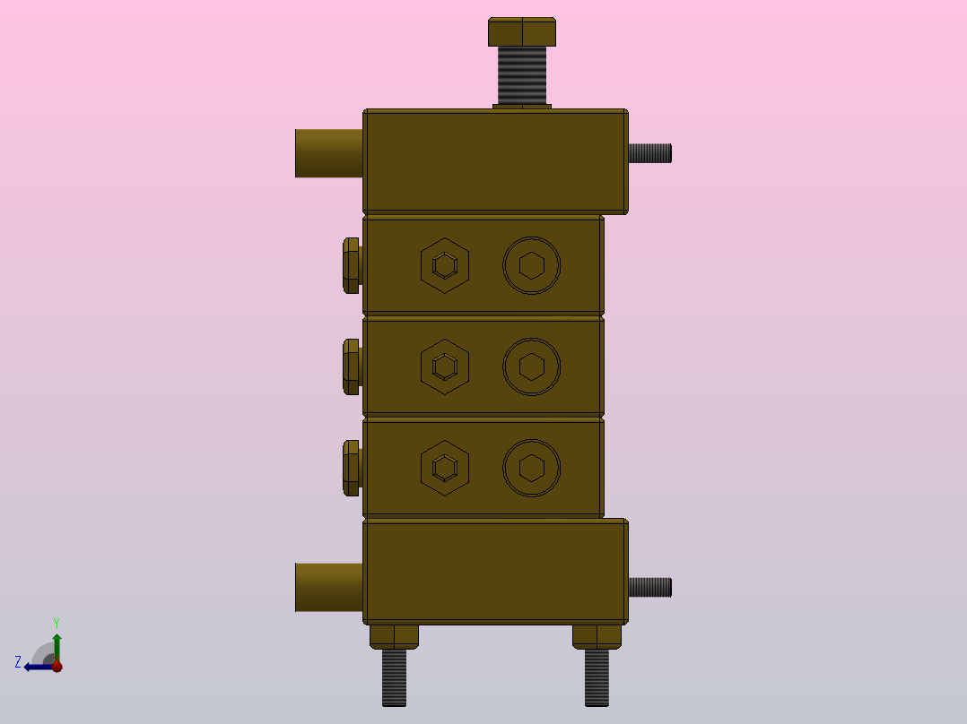 2000递进分配器[2000-3]右视图