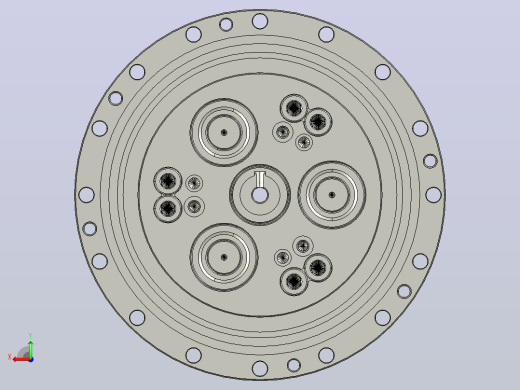 RV减速器常规产品外形图ZD-320BX-   -RVE-A-B-35X75L140-3001#RVE型减速器A-B-35X75后视缩略图