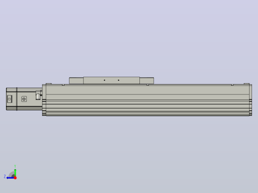 ACH22-300-BC-750W ACH22螺杆驱动 直线滑台模组右视缩略图
