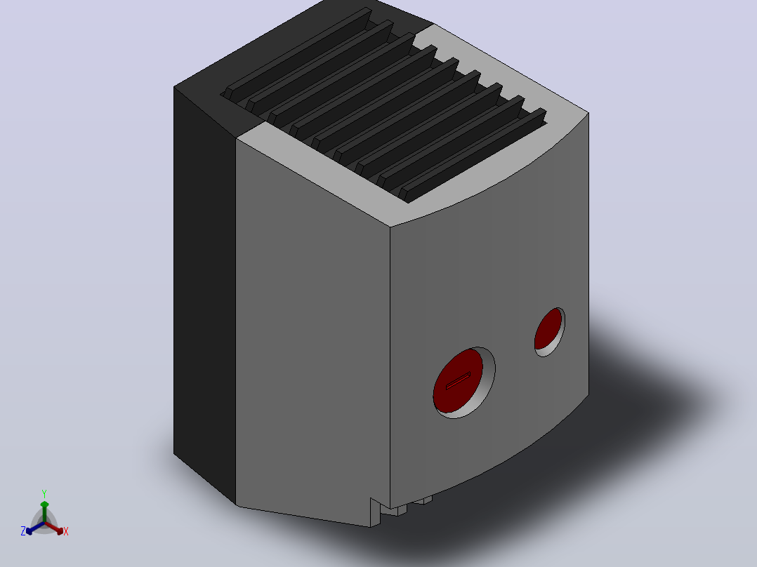 TX027-CR系列加热器[TX027-CR-550W-9]主视图