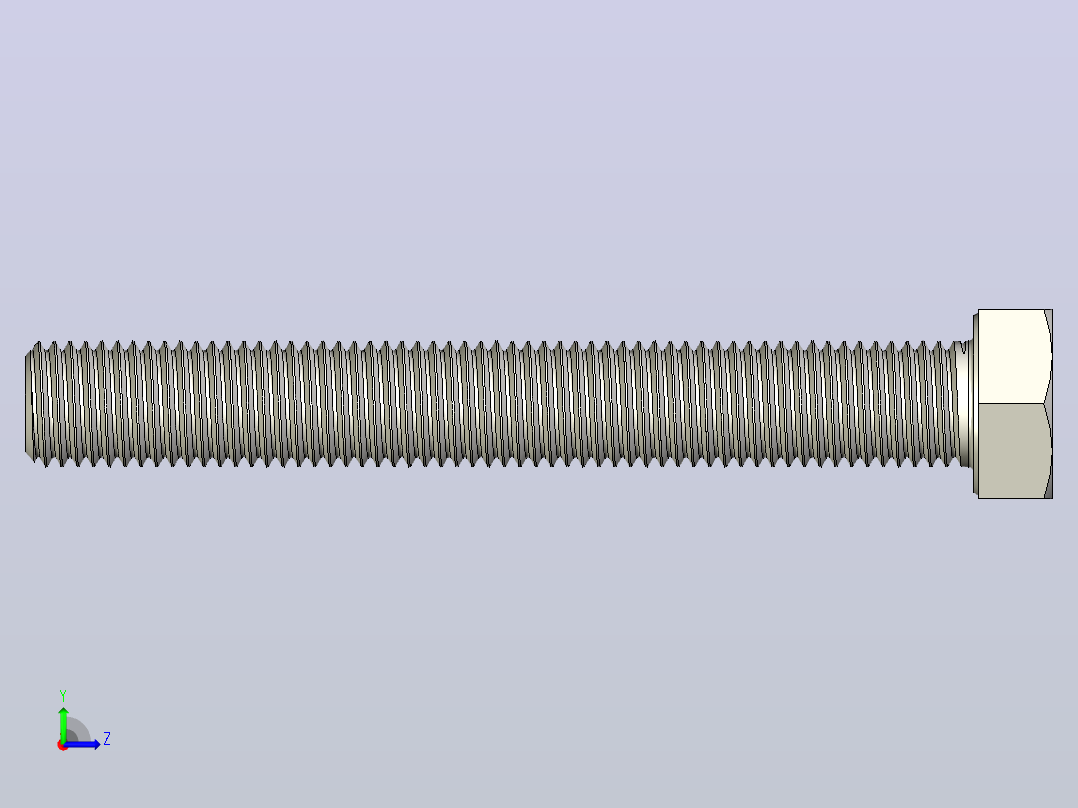 DIN_EN_ISO_4017_M16x120.ipt六角螺栓左视图
