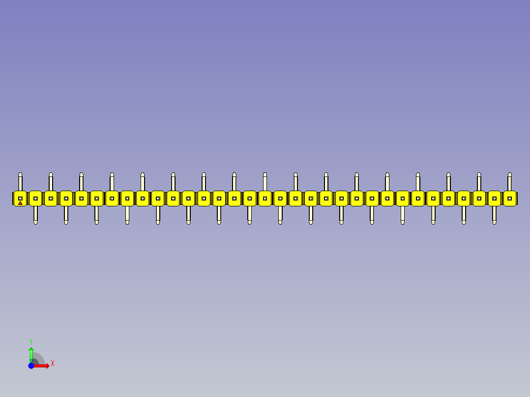 DS1022彩色排针 黄色 33p 100mil 类型 SMT R1 版本1.0.zip.zip前视图