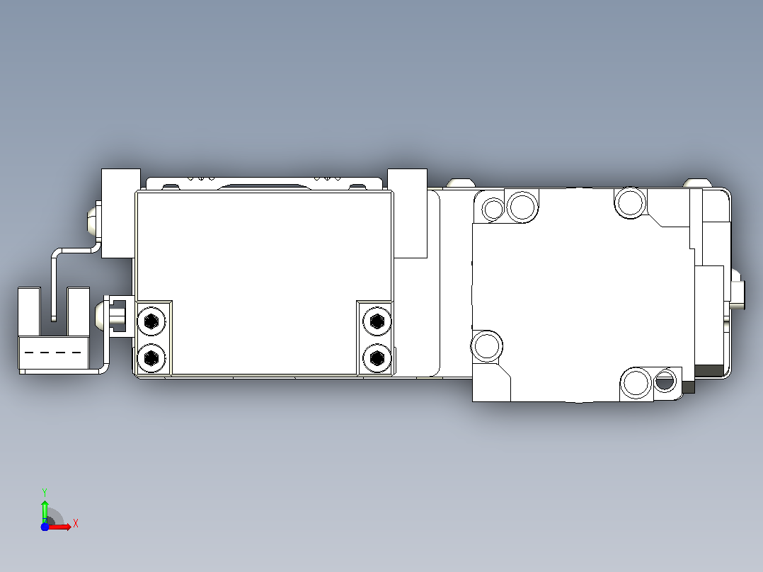 钢基模组TPA-KNR-5002C-250A1-MR-H1S2前视图