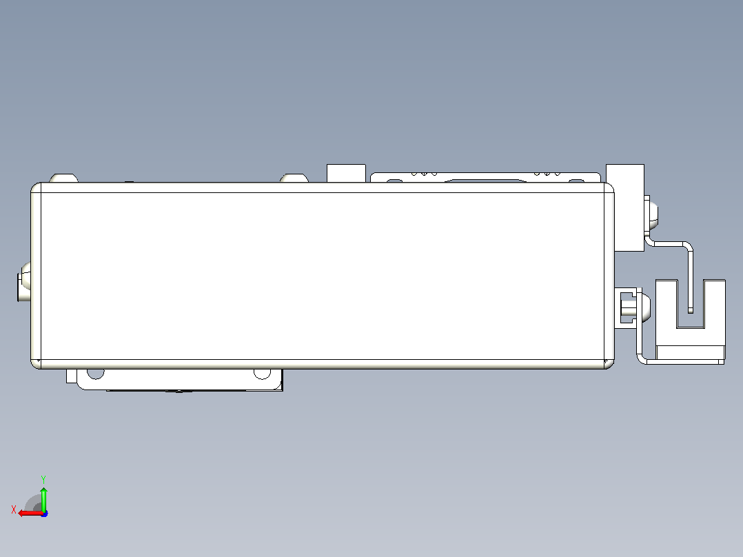 钢基模组TPA-KNR-5002C-250A1-MR-H1S2后视图