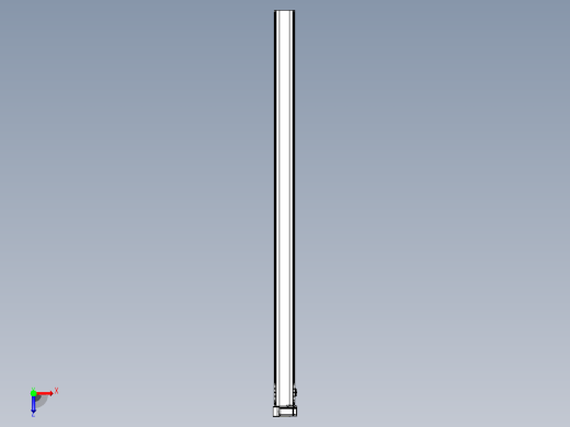 皮带直线轴半封闭可选导轨TPA-HNB-140D-120-L2400-LU-Y-P40-N3俯视缩略图