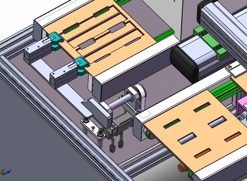 点胶固化机循环自动生产线