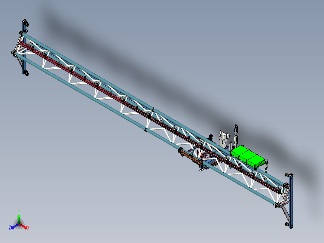 起重吊机主梁结构
