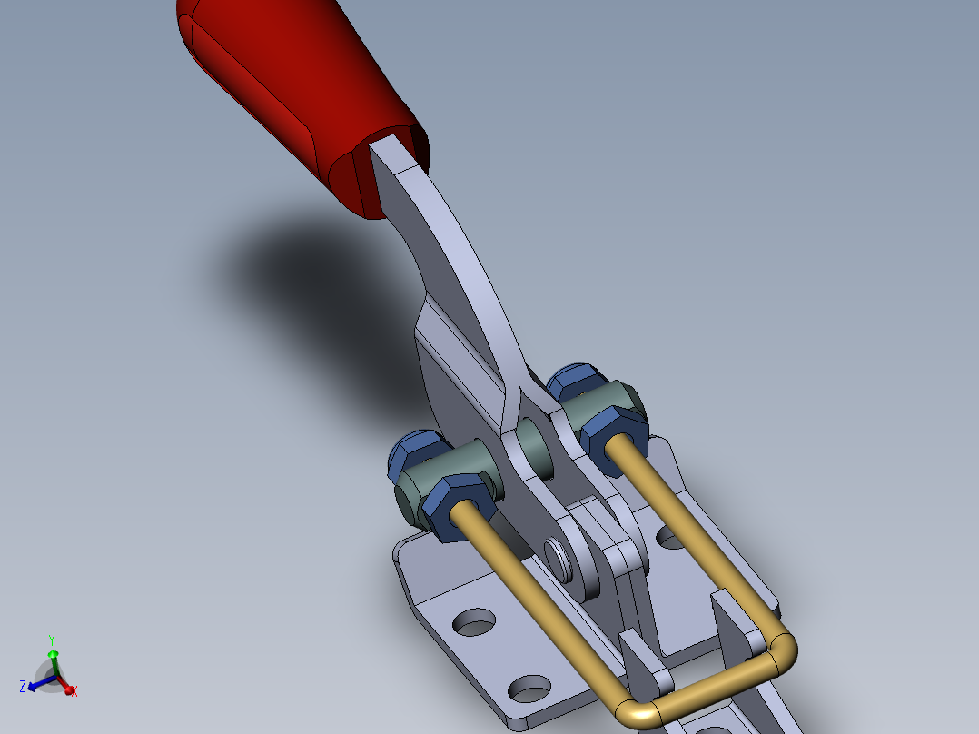 快速夹具主视图
