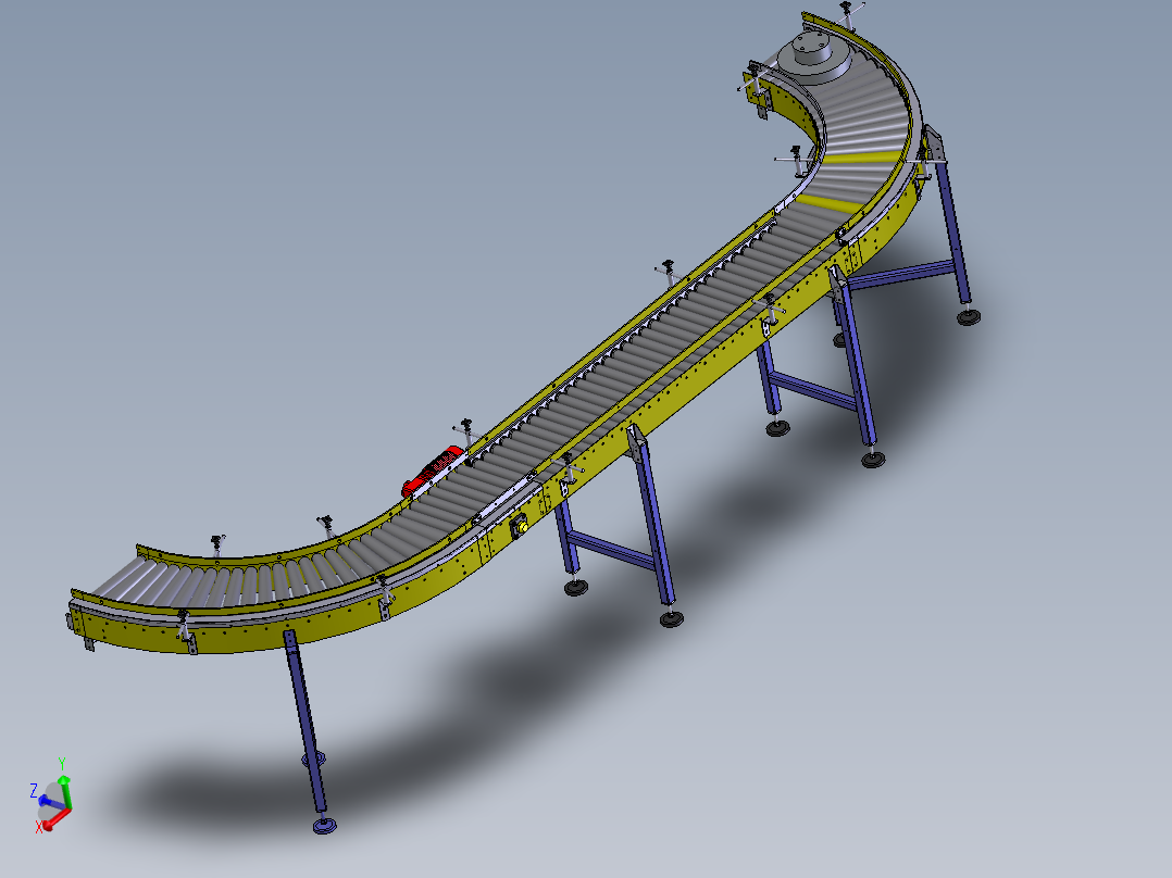 H683 转角辊子输送机
