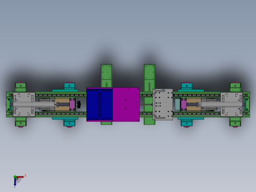 144大尺寸柱状工件装夹机(1)俯视缩略图
