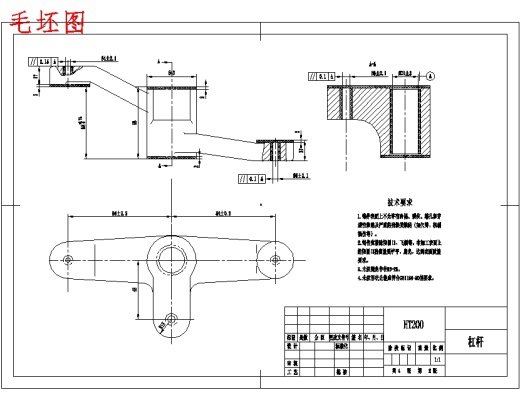 等臂杠杆的铣φ40上端面和宽度30平台面夹具设计及加工工艺含4张CAD图-版本1缩略图
