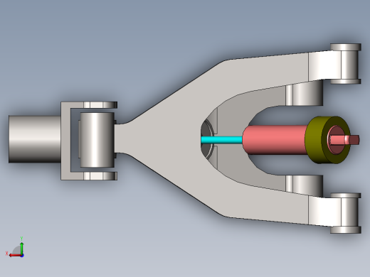 汽车悬架系统后视缩略图