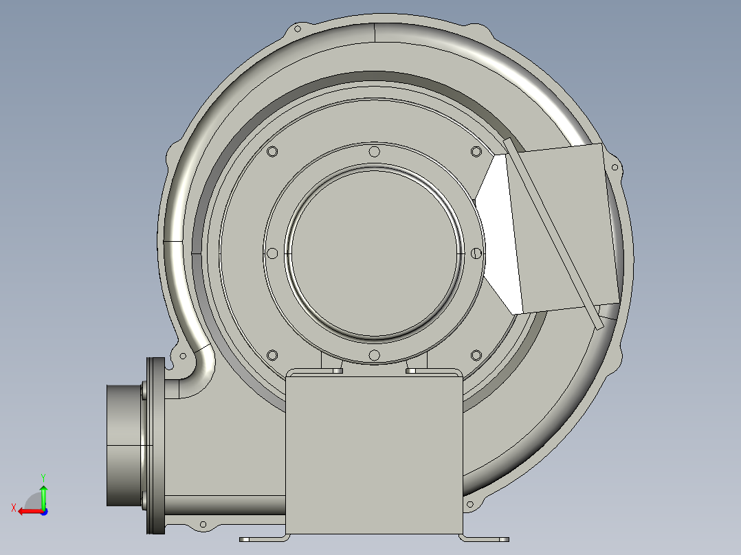 suction-fan-吸风机后视图