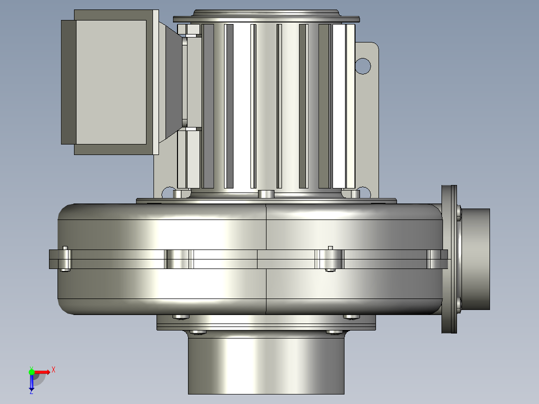 suction-fan-吸风机俯视图