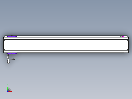 威洛博VL系列3d模型模组VL17E1Y-S1200前视缩略图