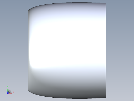 涡轮风扇设计（简单）---模型格式为 stp前视缩略图