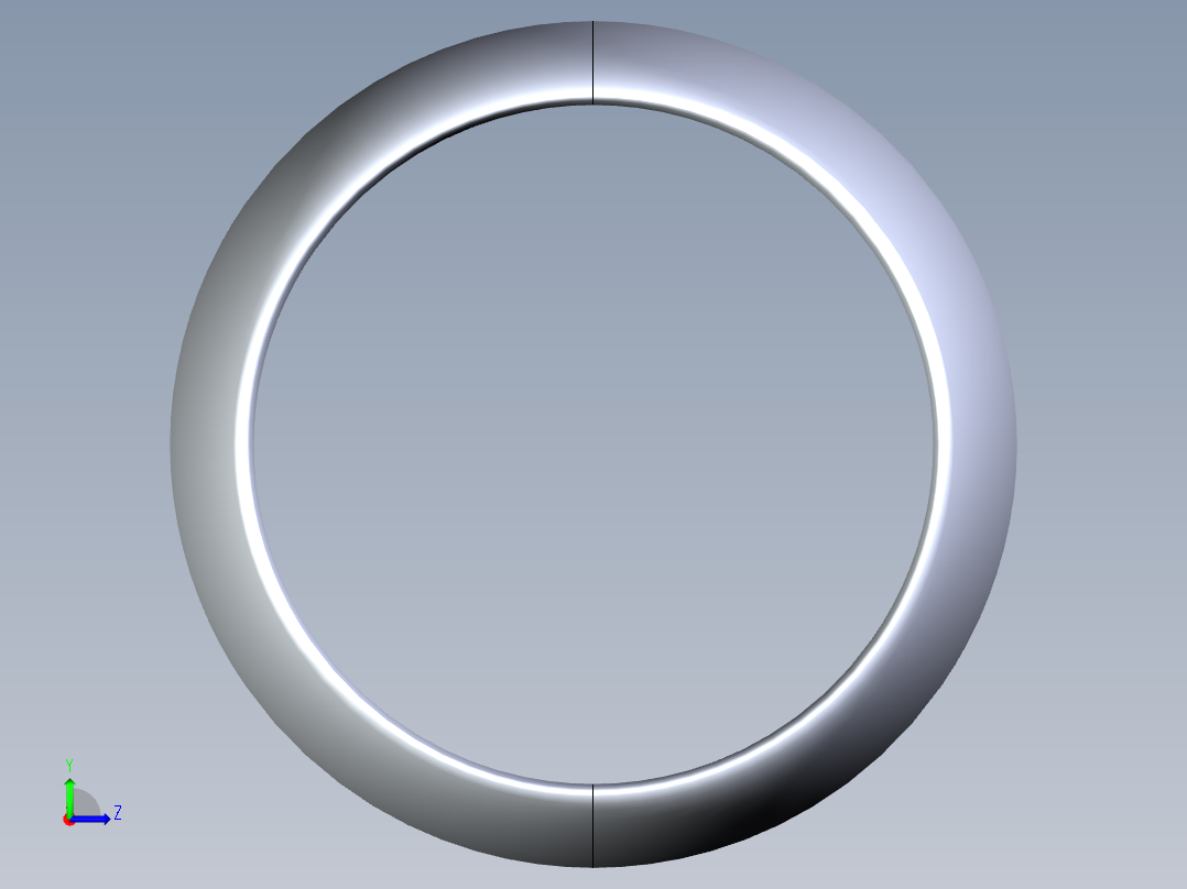 涡轮风扇设计（简单）---模型格式为 stp左视图