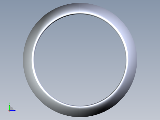 涡轮风扇设计（简单）---模型格式为 stp左视缩略图