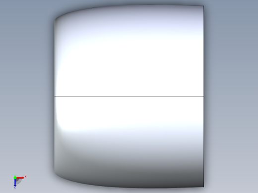 涡轮风扇设计（简单）---模型格式为 stp俯视缩略图