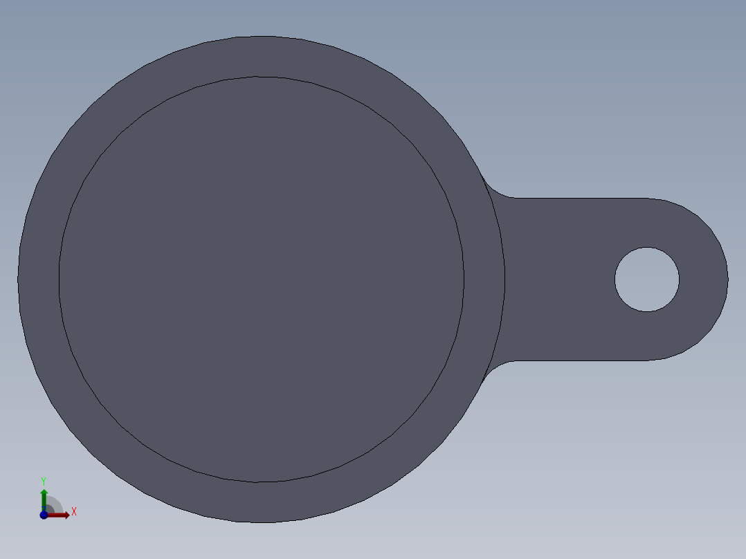 S44 离合器凸轮前视图