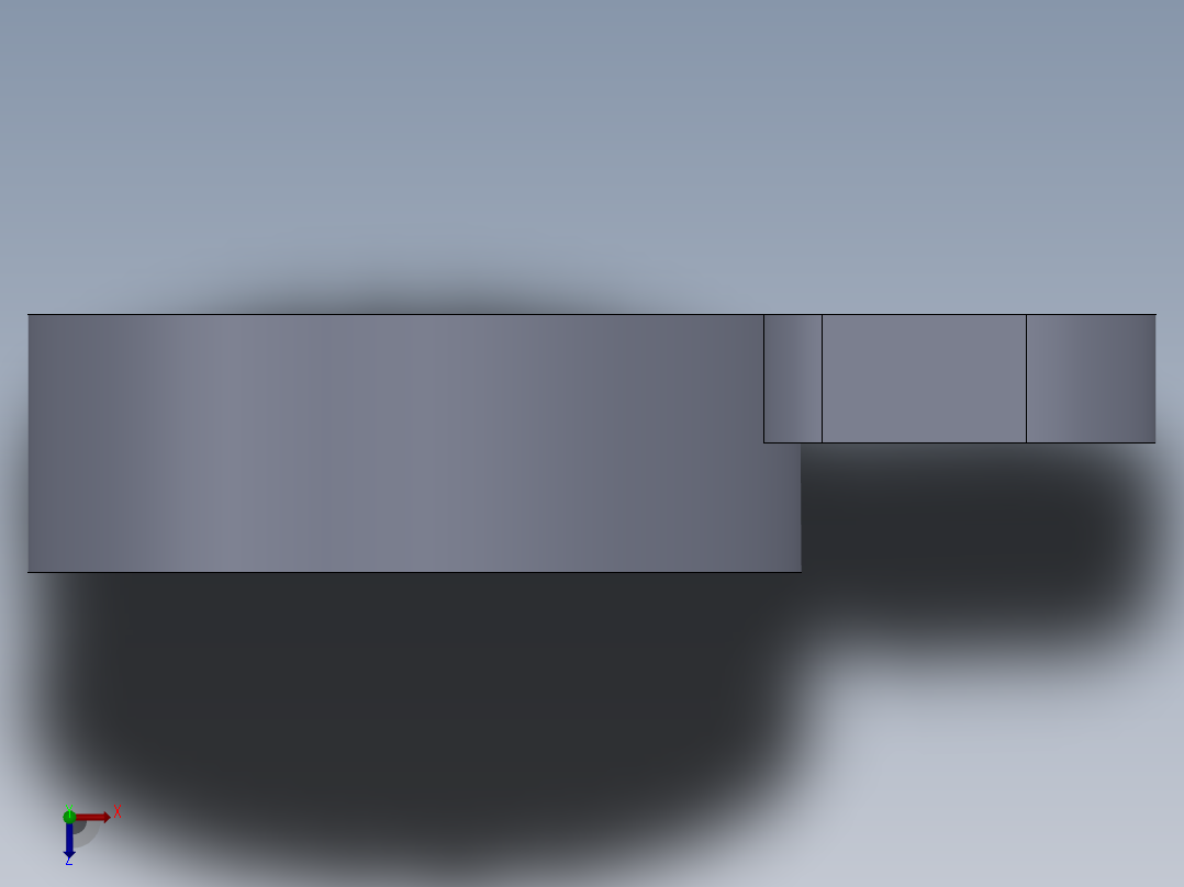 S44 离合器凸轮俯视图
