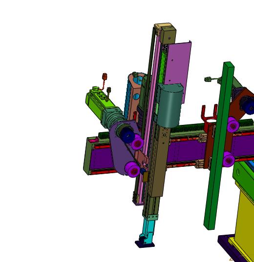 伺服注塑机双截机械手