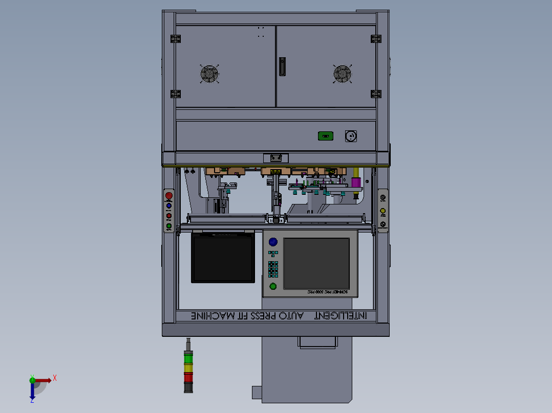 71 检测设备俯视图