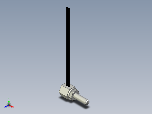 直角光纤_漫反射型FR-Y38正等轴测缩略图