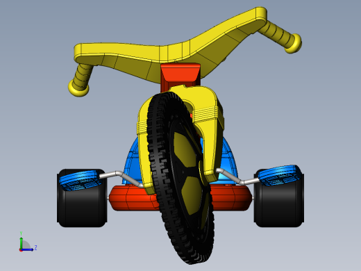 儿童三轮车-2--sw左视缩略图
