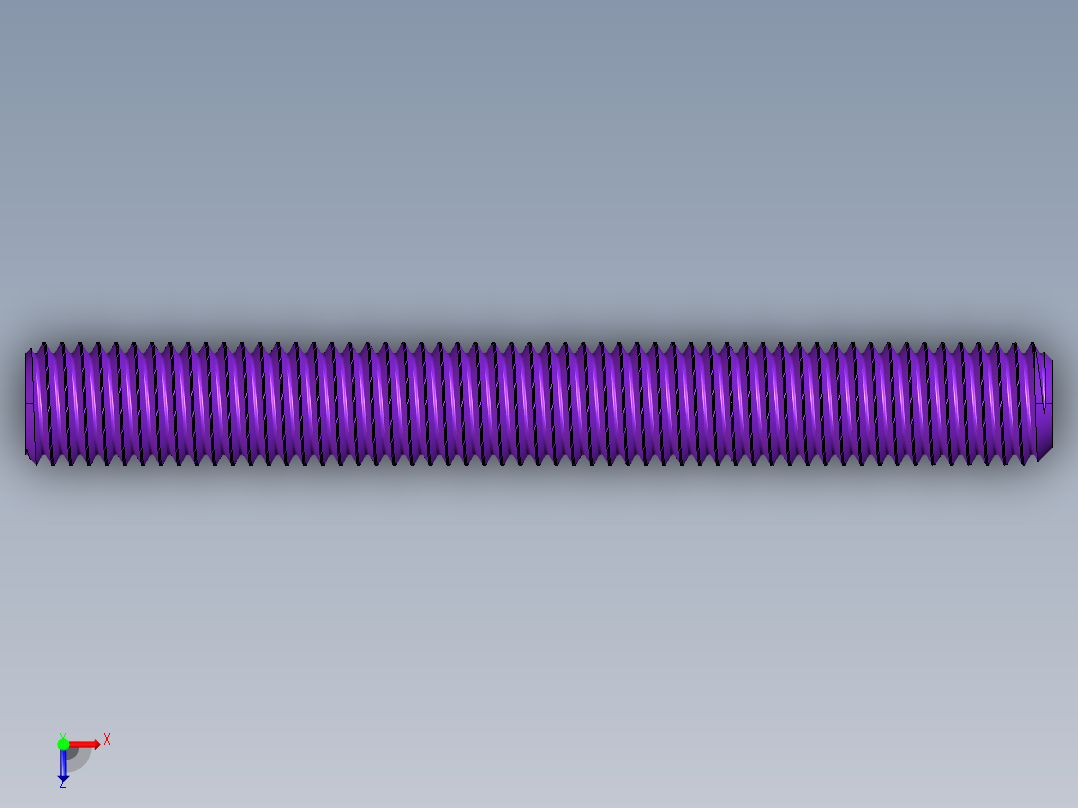 带和不带螺纹的DIN-913 ISO-4026 M12平端六角凹头紧定螺钉。长度从8毫米到100毫米俯视图