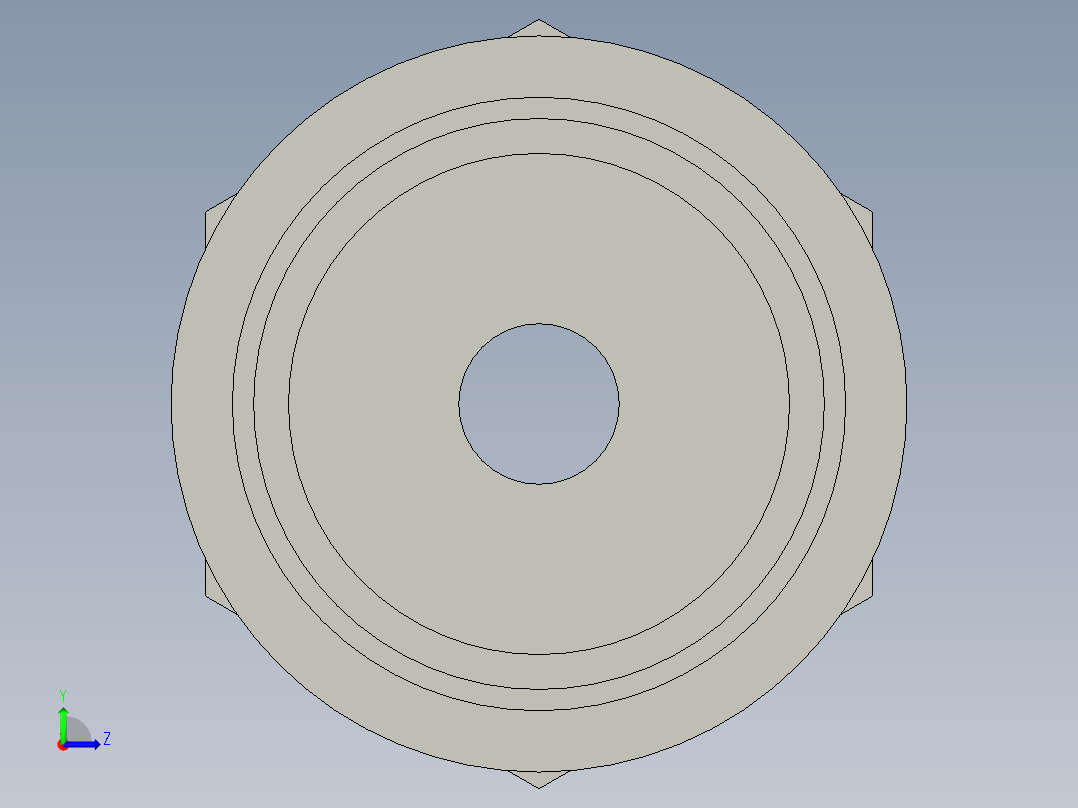 船舶管路系统SeaCor_ReducerCoupling_SxS_37J229247_2in x .5in左视图