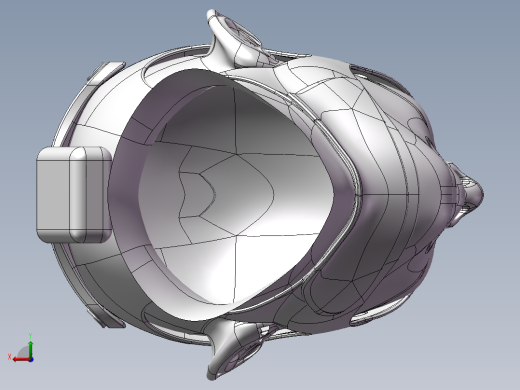 医疗头戴设备SW三维模型后视缩略图