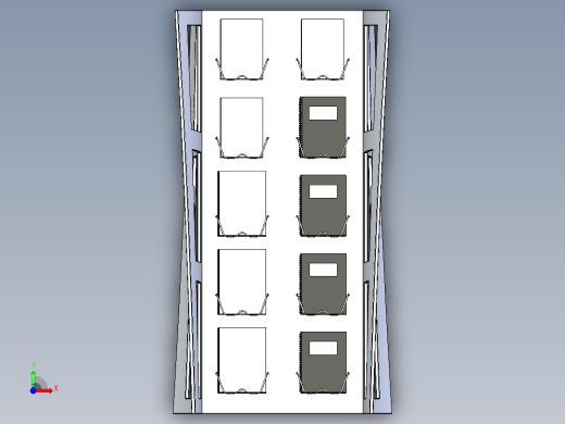 展示架前视缩略图