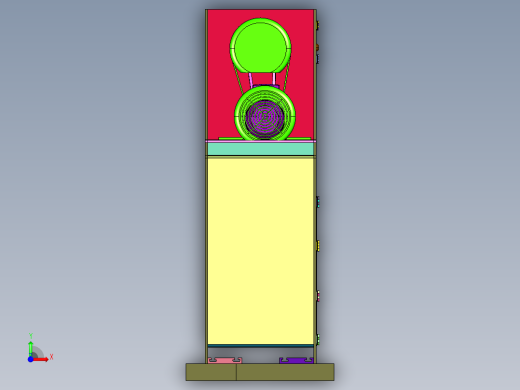 纯伺服数控转底座冲床前视缩略图