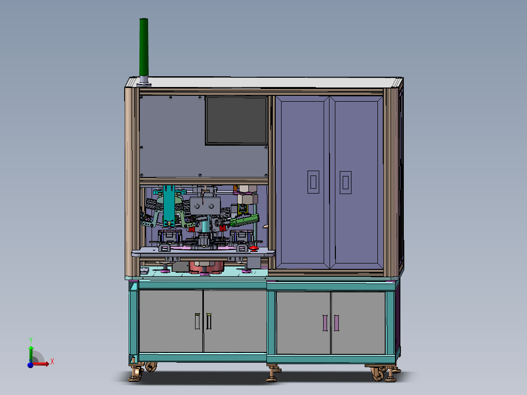 全自动苹果6贴膜机、非标自动化设备