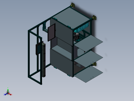 型材检测机sw14正等轴测缩略图