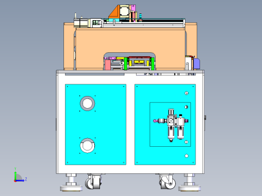 AOI移印转板机sw24可编辑左视缩略图