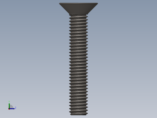 Screw_ISO_10642_M3x18_A2.SLDPRT左视缩略图