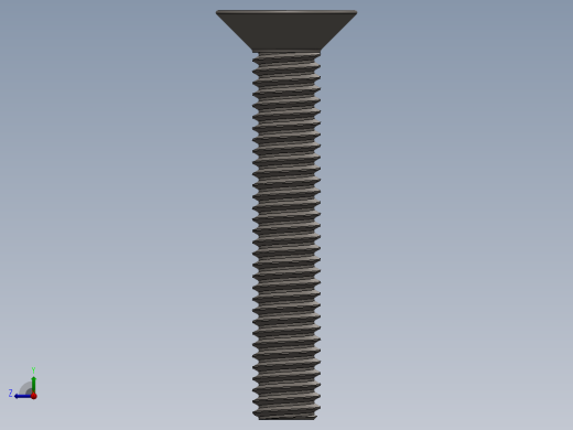 Screw_ISO_10642_M3x18_A2.SLDPRT右视缩略图
