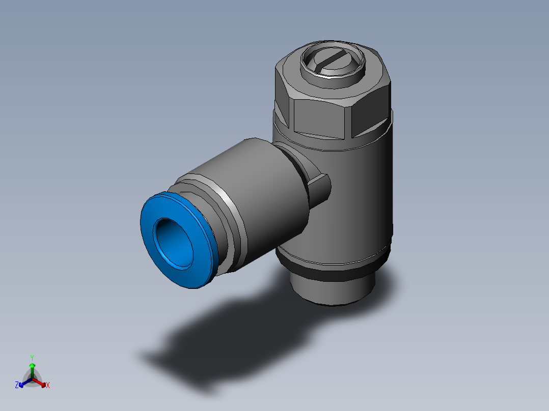 调速接头~GRLA-1_8-QS-6-D~FESTO