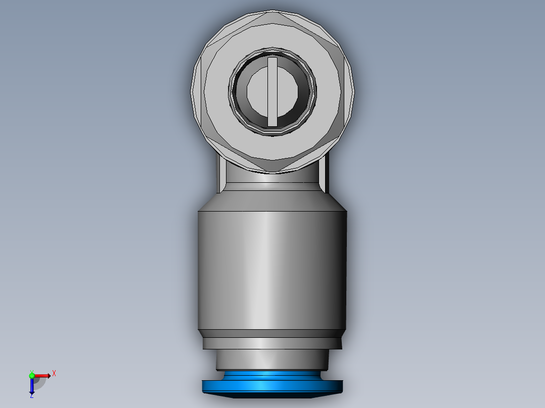 调速接头~GRLA-1_8-QS-6-D~FESTO俯视图